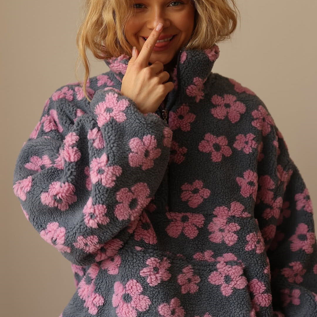 Long Sleeve Fleece Hoodie
