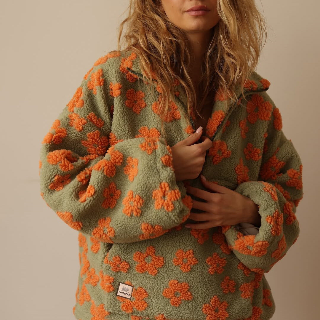 Long Sleeve Fleece Hoodie