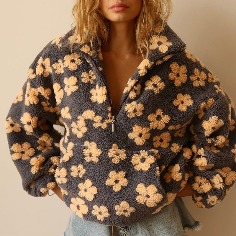 Long Sleeve Fleece Hoodie