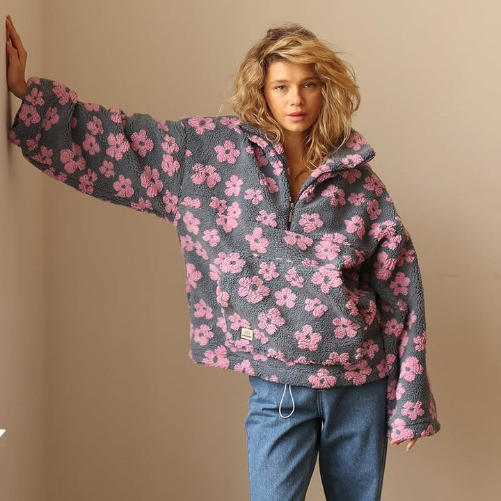 Long Sleeve Fleece Hoodie